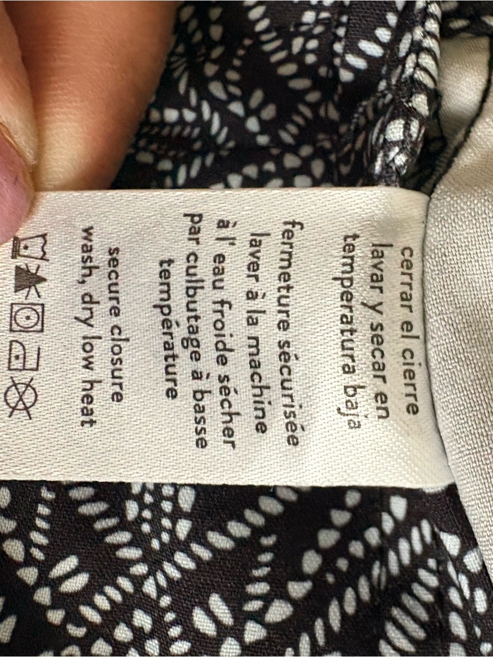 Ripskirt Hawaii Black & White Geometric Midi Wrap Skirt - Picture 4 of 5